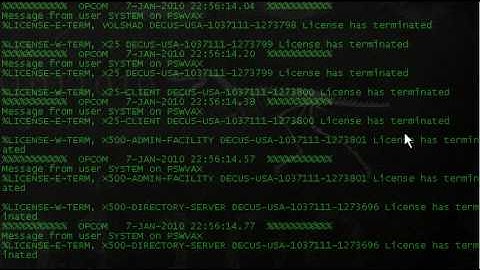OpenVMS Tutorial 6 - Changing System Password