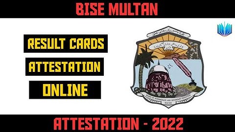 How to apply online for Bise Multan Result Cards Personal Attestation