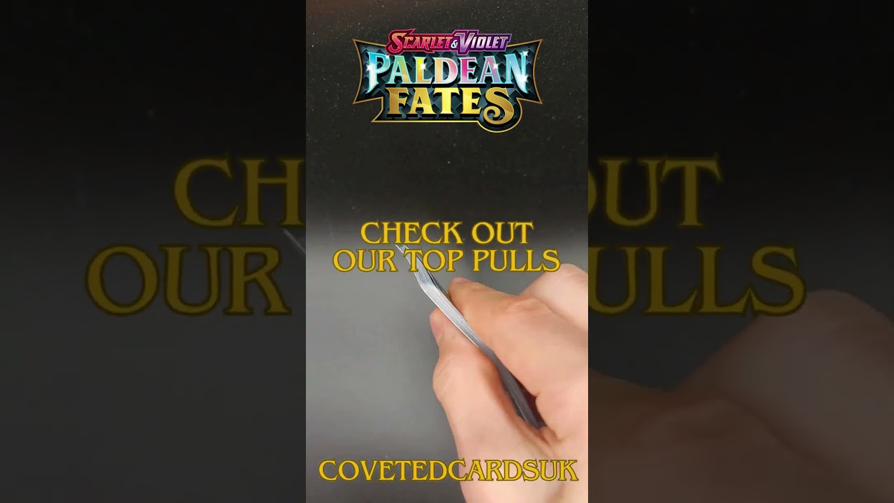 Paldean Fates Pack Opening Pokémon TCG 