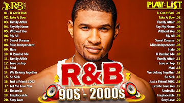 Usher, Mariah Carey, Chris Brown, Ne-Yo,Akon 🎶 Throwback R&b Classics - Old School R&b Mix 90s 2000s