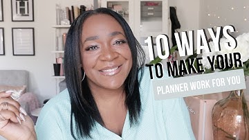 10 Ways To Make Your Planner Work For You | At Home With Quita