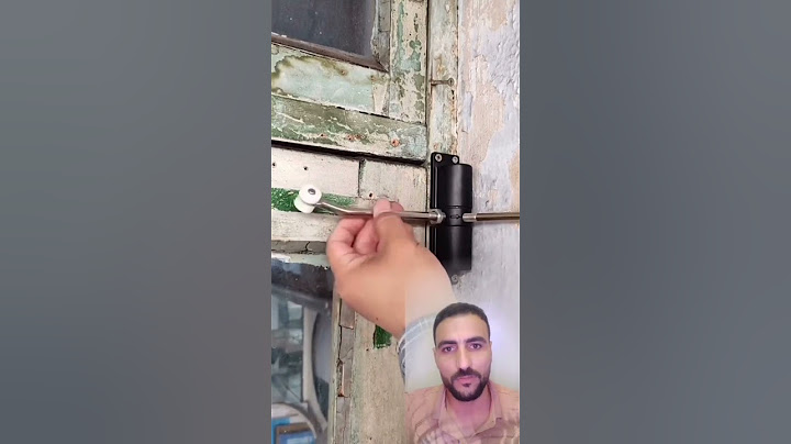 ماكينه غلق الباب