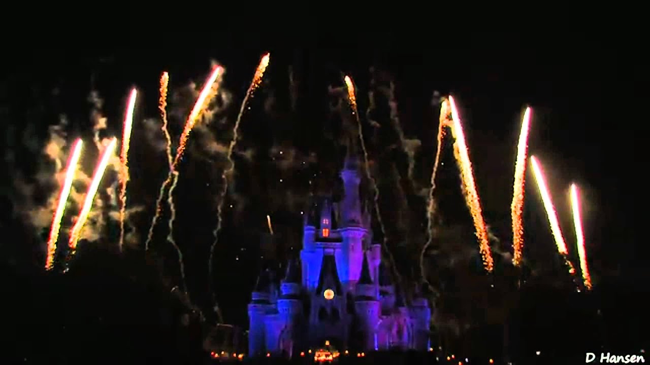 Disney Fireworks Show for Isabella's 4th Birthday Dec 272011 YouTube