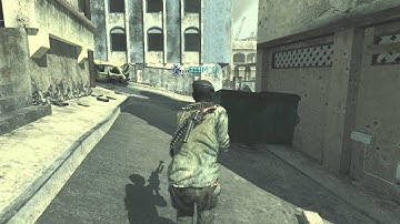 MW3 Crazy Across the Map Throwing Knife!