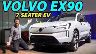 Volvo EX90 REVIEW exterior interior of the 7seater EV