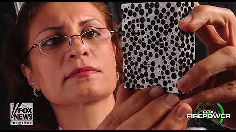 Amazing Metal Foam For Armor ... Could It Be Alien Technology