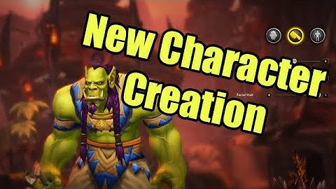 Character Creation and Customization in Shadowlands Alpha with Crendor