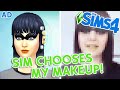 My Sim Picks My Makeup [Challenge!]