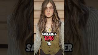 How old is Sadie Adler Red Dead Redemption 2 #gaming #fyp #shorts #sadieadler screenshot 5