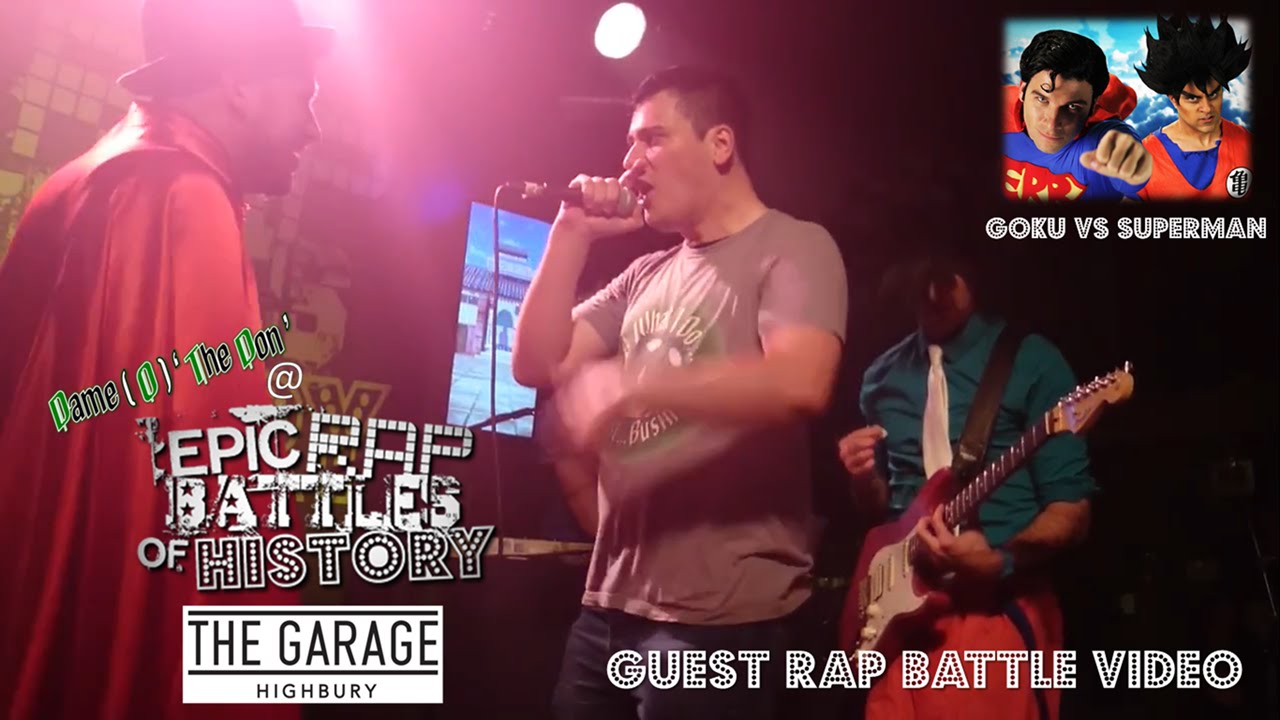 ERB Live - Goku VS Superman (London 2015)