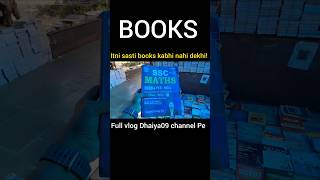 Delhi ka cheapest book market 🔥 Full vlog link bio me hai 👇”#viral #student #books