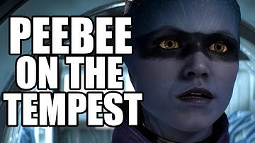 MASS EFFECT ANDROMEDA - Peebee on the Tempest / Peebee Dialogue