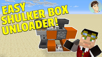 Redstone Tutorial | EASY SHULKER BOX UNLOADER! | 1.16.4 tinker77