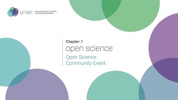 Chapter 2: Open Science Community Event