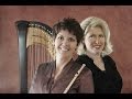 Jeannine goeckeritz  tamara oswald  best flute  harp music solo song collection