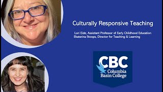 Diversity, Equity, Inclusion: Culturally Responsive Teaching