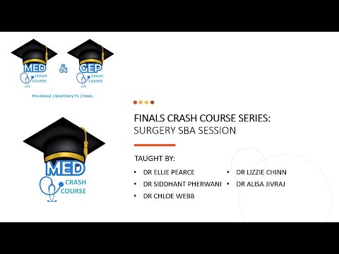 FINALS CRASH COURSE SERIES: Surgery SBAs Session