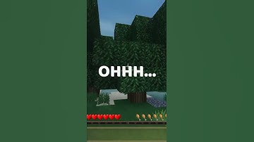 Minecraft But Trees Drop OP Loot 😈  !! #shorts #minecraft
