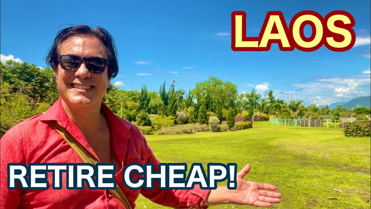 Retire Cheap In Laos! Luang Prabang Laos Travel. Digital nomad minimalist backpacking
