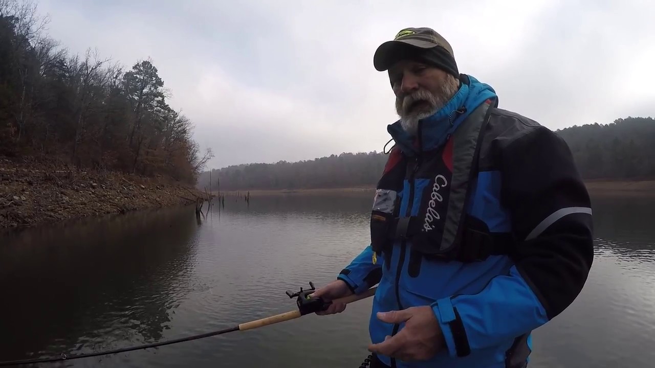 Beaver Lake Arkansas Crappie Guide Greg Robinson Fishing Standing beaver-lake-arkansas-crappie-guide-greg-robinson-fishing-standing