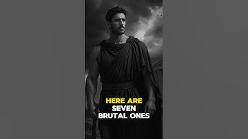 7 Brutal Truths You Had to Learn Alone #stoicism