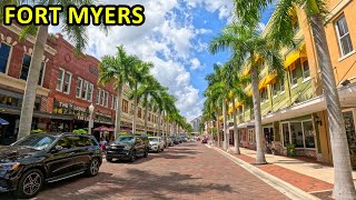 Fort Myers Florida Driving Through