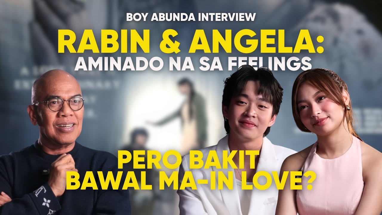 Rabin Angeles & Angela Muji: Aminado na sa feelings, pero bakit bawal ma-in love? | Boy Abunda