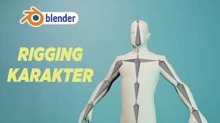 Tutorial Blender 2.90 Dasar Part 5: Membuat Tulang pada Objek (Rigging)