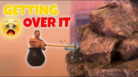 when a NOOB plays Getting Over It 😭| worst mistake