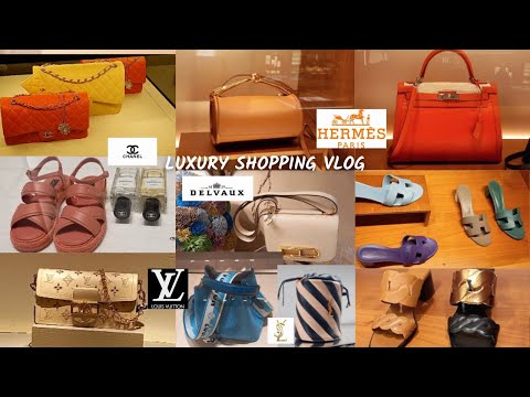 Come luxury shopping with me in Harrods: Hermès-chanel 23S-YSL-LV...