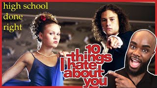 MY NEW FAVORITE TEEN CLASSIC! FIRST TIME WATCHING *10 Things I Hate About You* Movie Reaction!