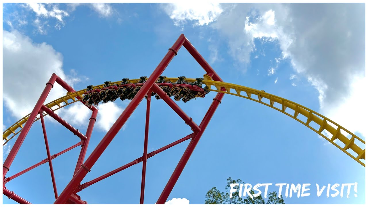 I RODE THE NEW FLASH VEKOMA! | First Time at Six Flags Great Adventure (with On-Ride Reactions)