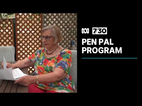 The pen pal program combatting social isolation during COVID-19 lockdowns | 7.30