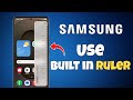 How to Use Built In Ruler on Samsung (Edge Panel)