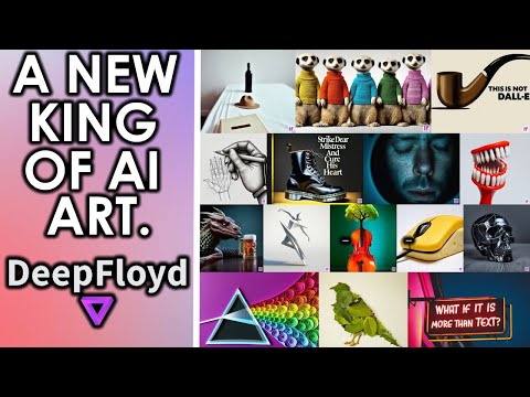 Midjourney has COMPETITION & it's FREE/Open Source - Deepfloyd IF AI Art Model