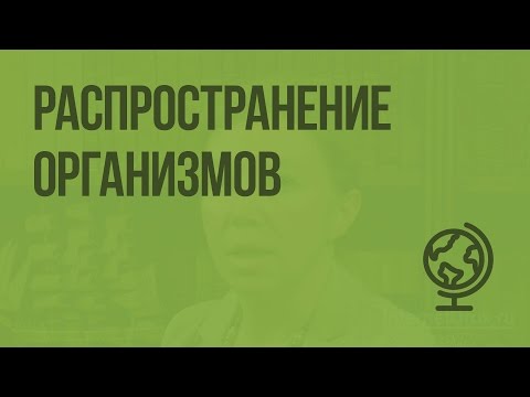 Распространение организмов. Видеоурок по географии 6 класс