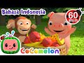 Apel dan Pisang Buah Buahan Sehat🍎🍌 | CoComelon Bahasa Indonesia - Lagu Anak | Nursery Rhymes
