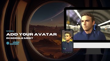 How to add your avatar in Google Meet or Zoom with Animaze
