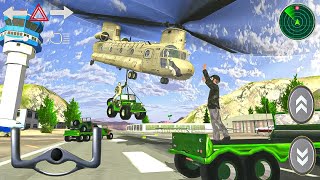 US Army Cruise Ship Tank Helicopter Transport Game -  Android Gameplay screenshot 3