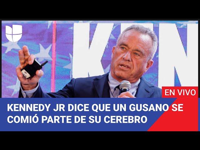 Edicion Digital: Robert F. Kennedy Jr dice que un gusano se comió parte de su cerebro