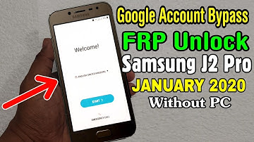 Samsung J2 Pro (SM J250F) FRP Unlock/ Google Account Bypass || 2020 New Trick Without PC