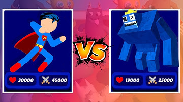 Merge Stickman | Merge Rainbow 3D Run - 1⭐ Merge Battles Android Gameplay