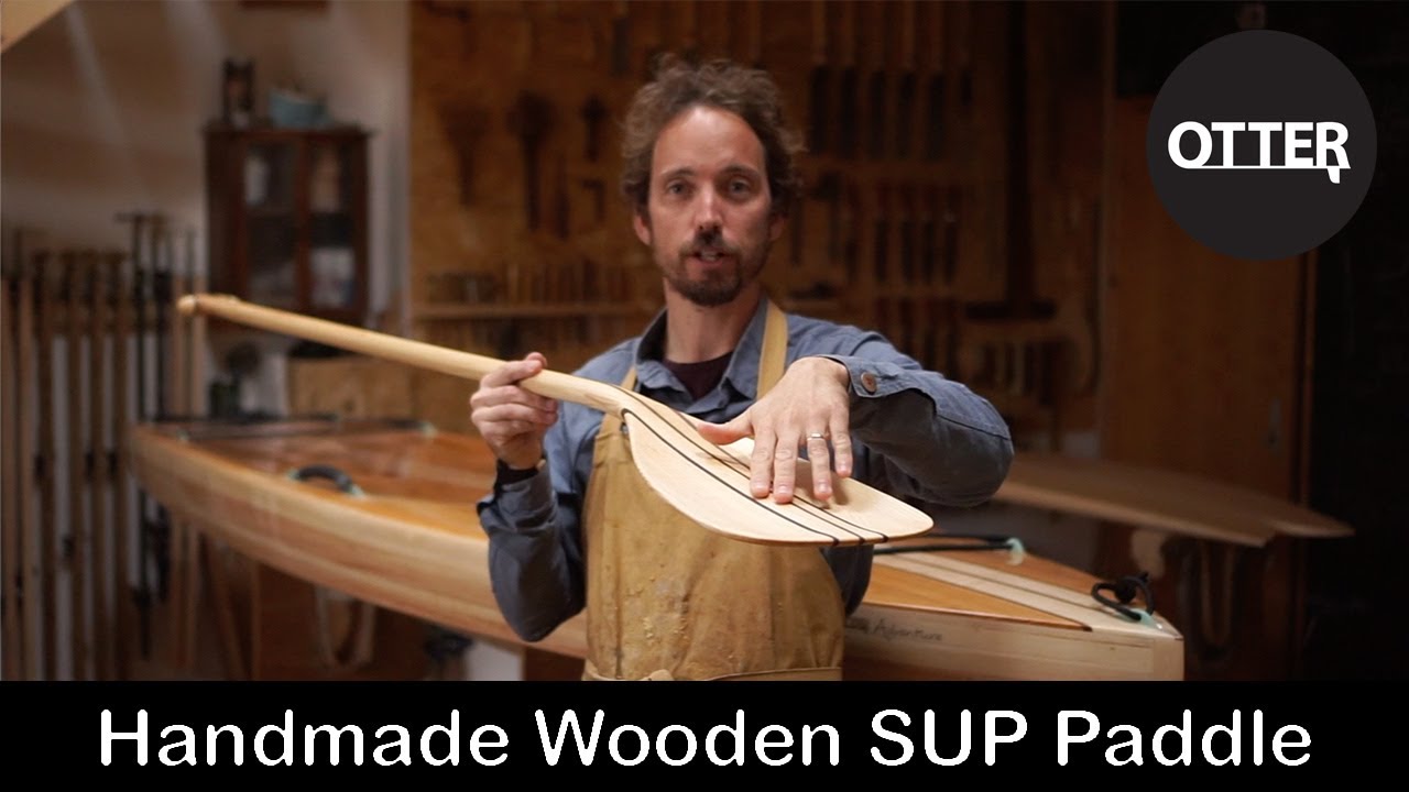 Making a wooden SUP paddle