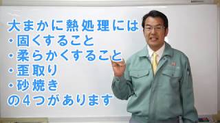 アルミエースで行っている熱処理の種類について