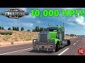 American Truck Simulator | 10,000 HORSEPOWER ENGINE!!!