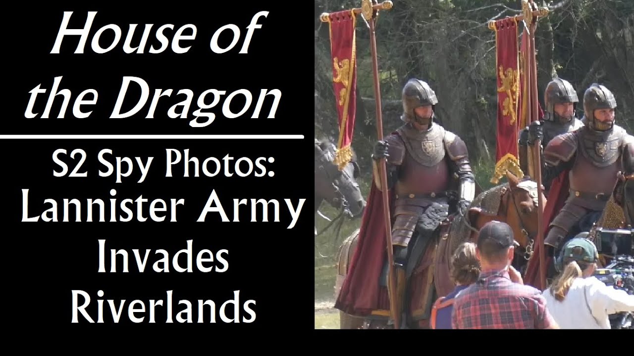 House Of The Dragon Lannister Army BATTLE 