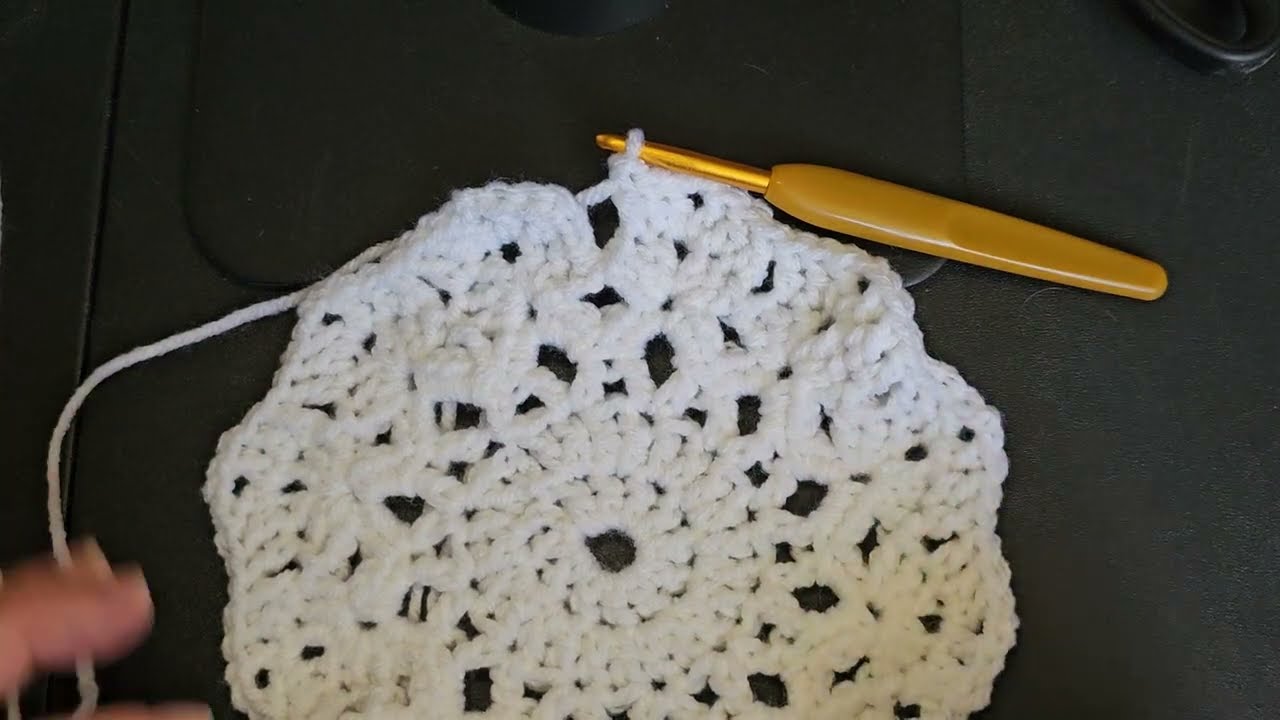 Вязаное крючком одеяло-паутинка. Видео обновлено. @wipandchain