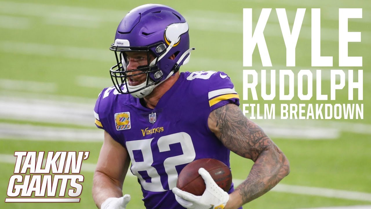 Giants TE Kyle Rudolph Film Breakdown