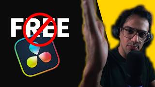 Maybe DaVinci Resolve shouldn't be free