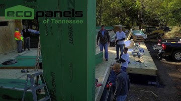 Drone Video of Eco Panels assembly
